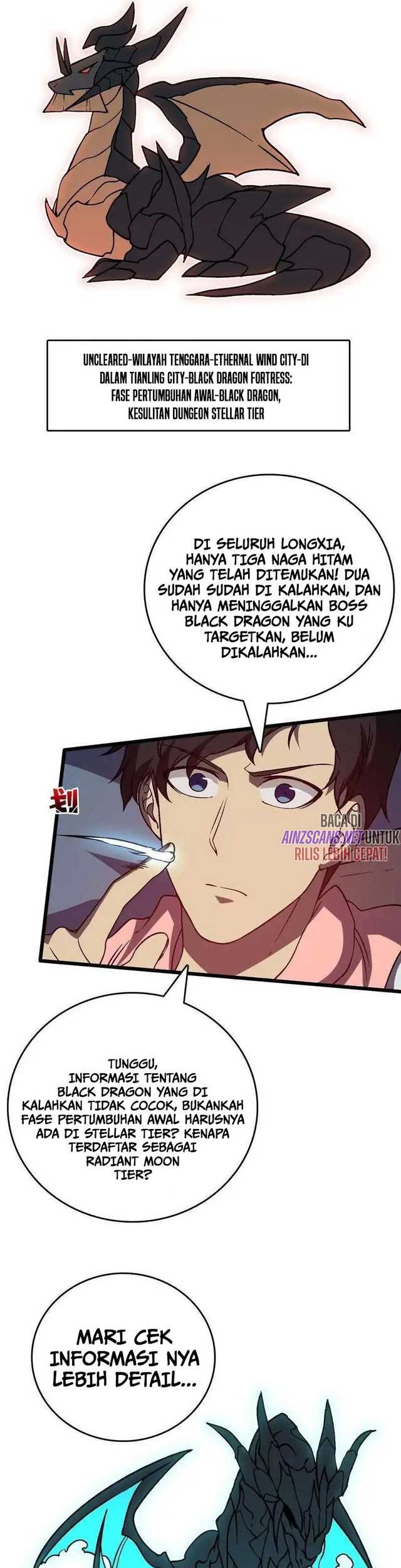 I Become Invincible Black Dragon Boss At The Start Chapter 16 Gambar 19