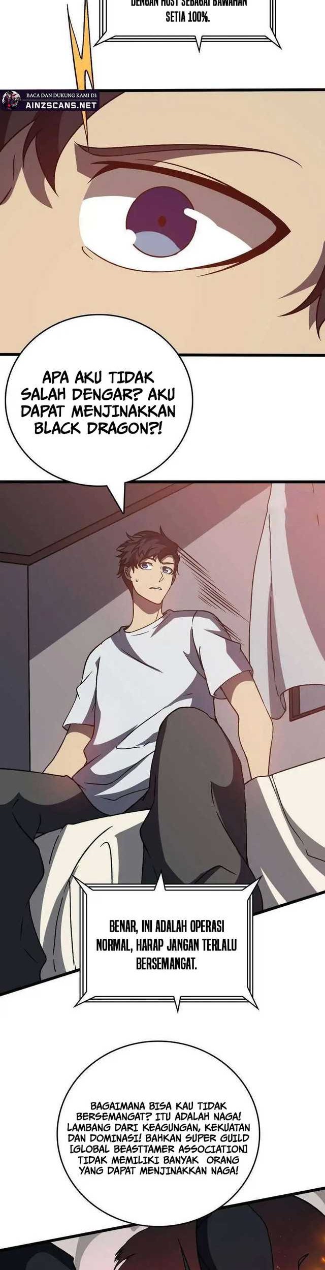 I Become Invincible Black Dragon Boss At The Start Chapter 16 Gambar 22