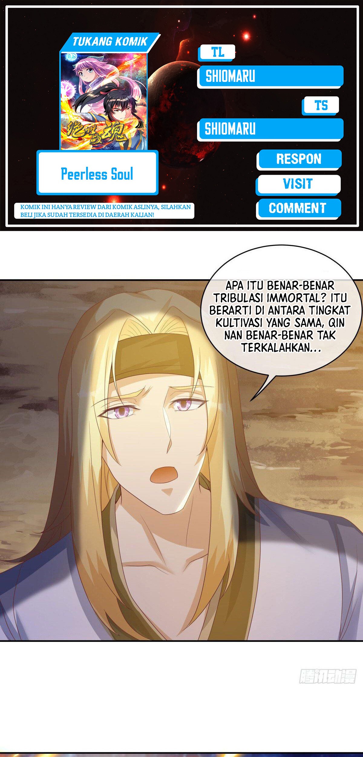 Komik Peerless Soul Chapter 654 gambar nomor 1