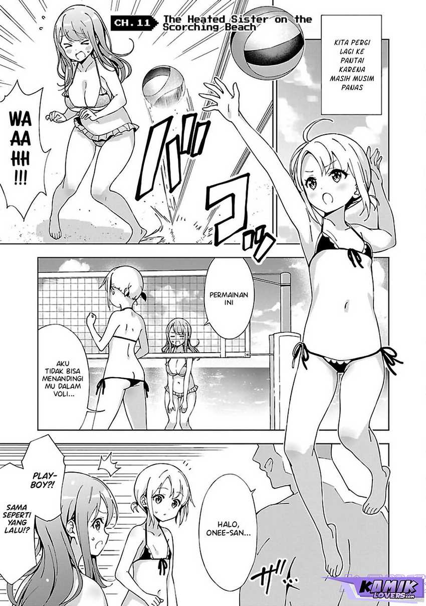 Manga Onee-chan wa Game o Suruto Hito ga Kawaru Onee-chan Chapter 11 gambar nomor 2