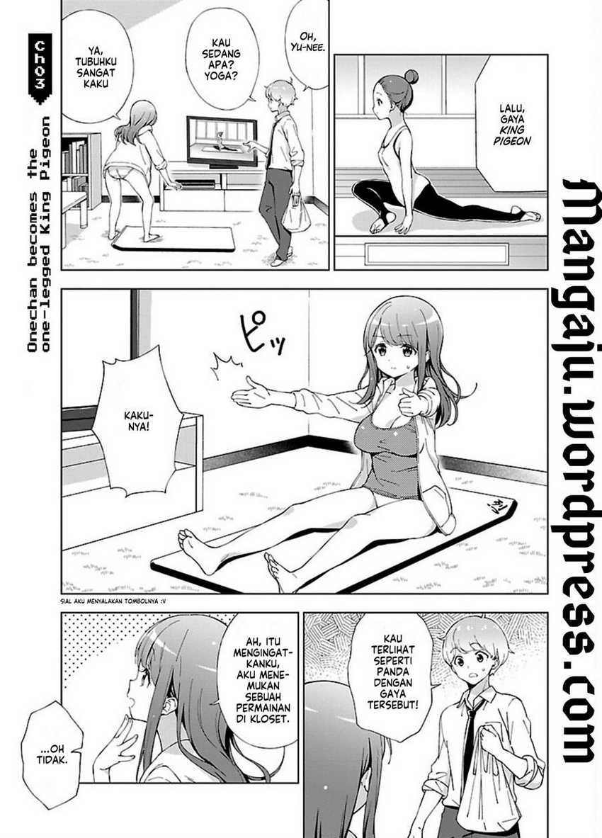 Manga Onee-chan wa Game o Suruto Hito ga Kawaru Onee-chan Chapter 03 gambar nomor 2