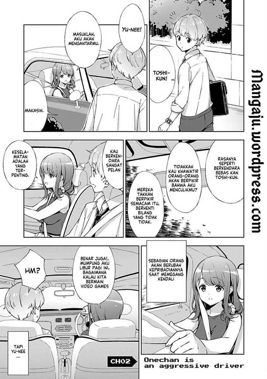 Manga Onee-chan wa Game o Suruto Hito ga Kawaru Onee-chan Chapter 02 gambar nomor 2