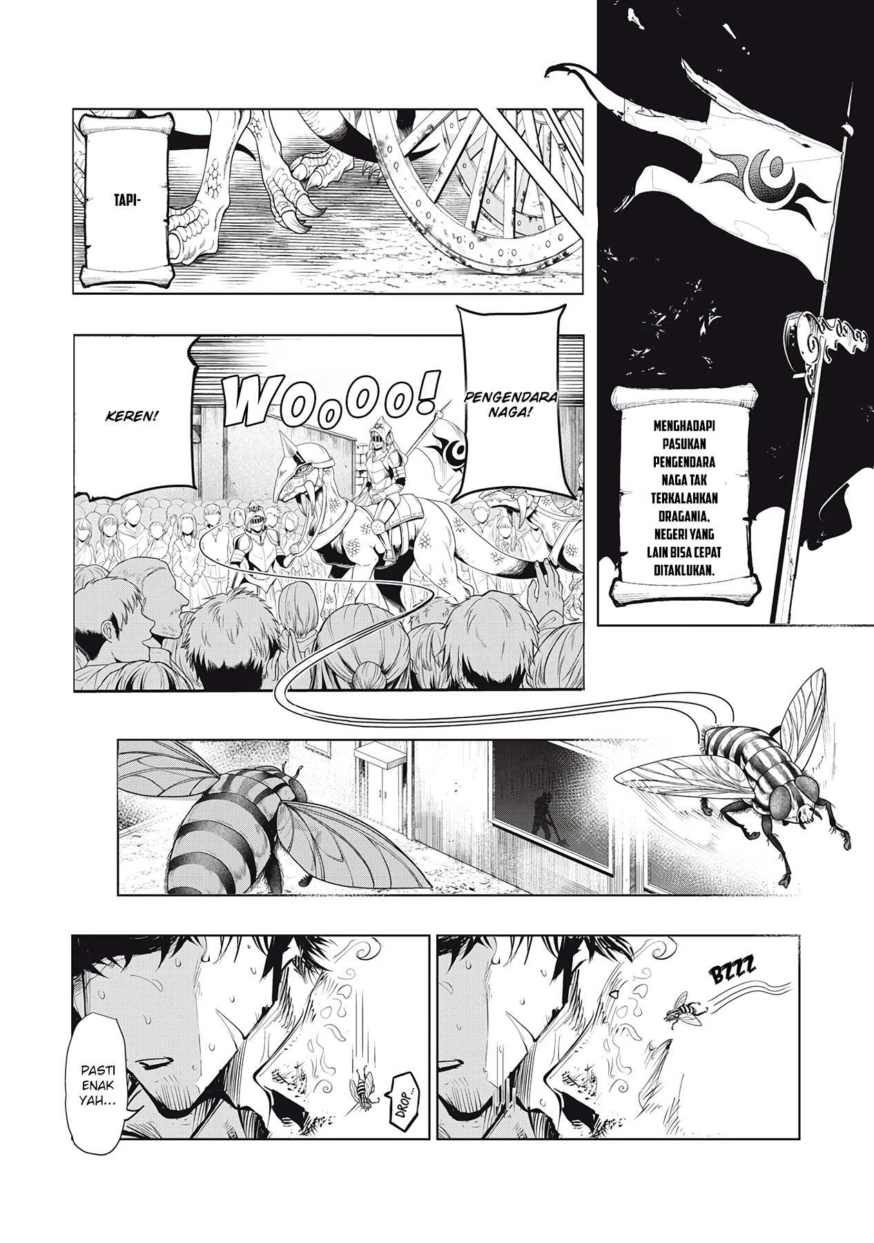 Kuni wo Owareta Ryuushi-san, Hirowareta Ringoku de Ukkari Musou shite Shimau Chapter 01 Gambar 7