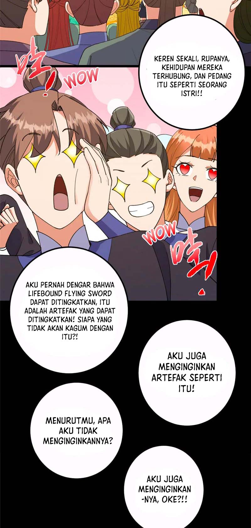 Keep A Low Profile, Sect Leader Chapter 392 Gambar 9