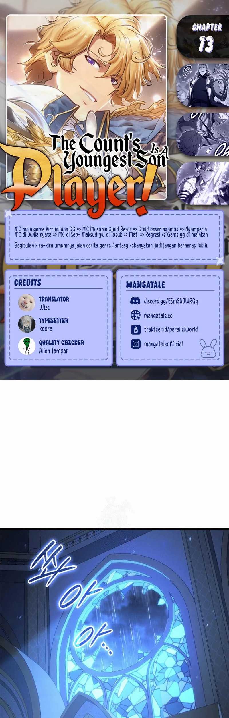 Komik The Count’s Youngest Son Is A Player! Chapter 73 gambar nomor 1