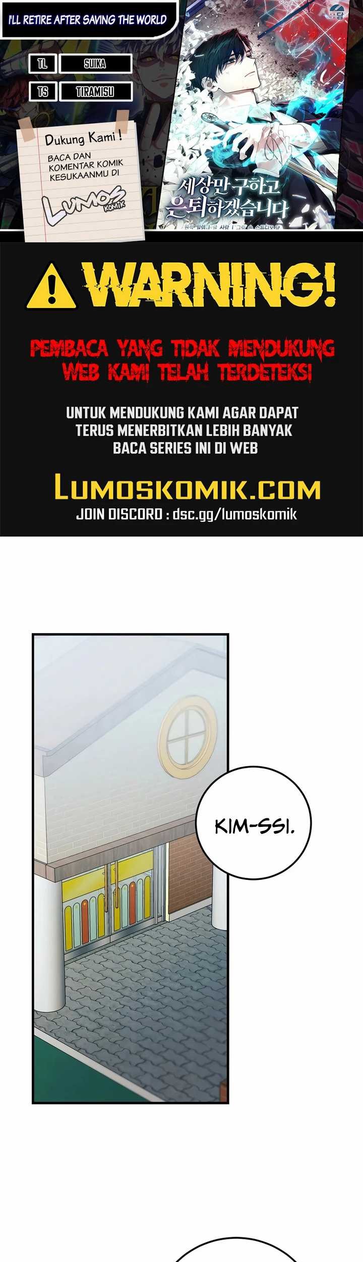 Komik I’ll Retire After Saving the World Chapter 31 gambar nomor 1