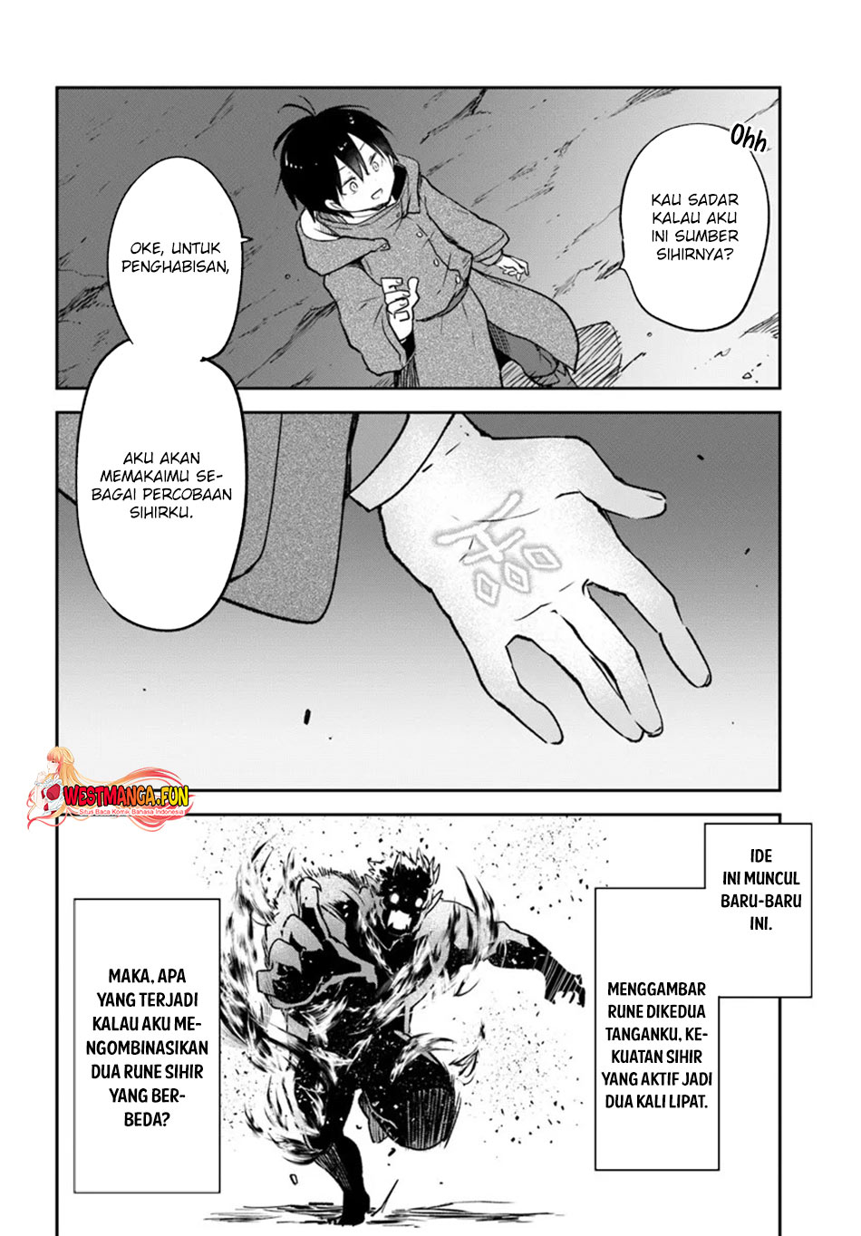 Henkyou Gurashi no Maou, Tensei shite Saikyou no Majutsushi ni naru 〜Aisarenagara Nariagaru Moto Maō wa, Ningen o Shiritai〜 Chapter 42 Gambar 39
