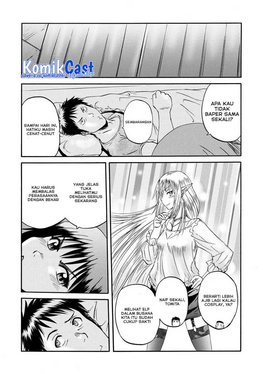 Gate – Jietai Kare no Chi nite Kaku Tatakeri Chapter 134 Gambar 17