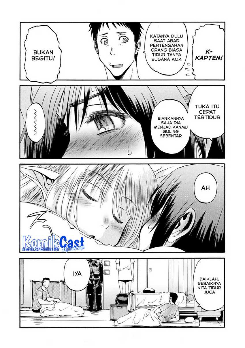 Gate – Jietai Kare no Chi nite Kaku Tatakeri Chapter 134 Gambar 11