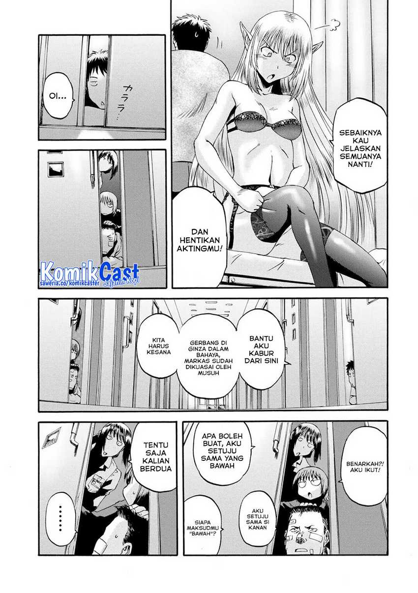 Gate – Jietai Kare no Chi nite Kaku Tatakeri Chapter 134 Gambar 32