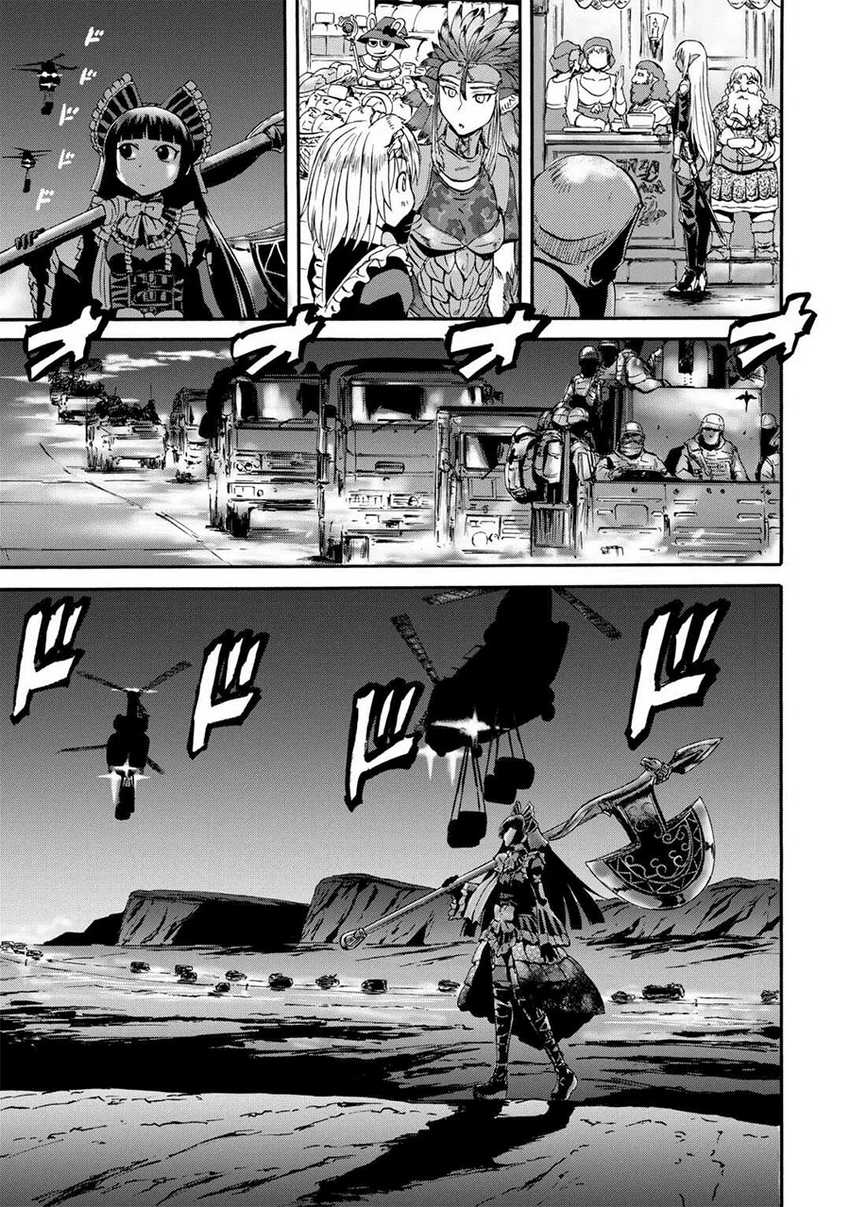 Gate – Jietai Kare no Chi nite Kaku Tatakeri Chapter 134 Gambar 6