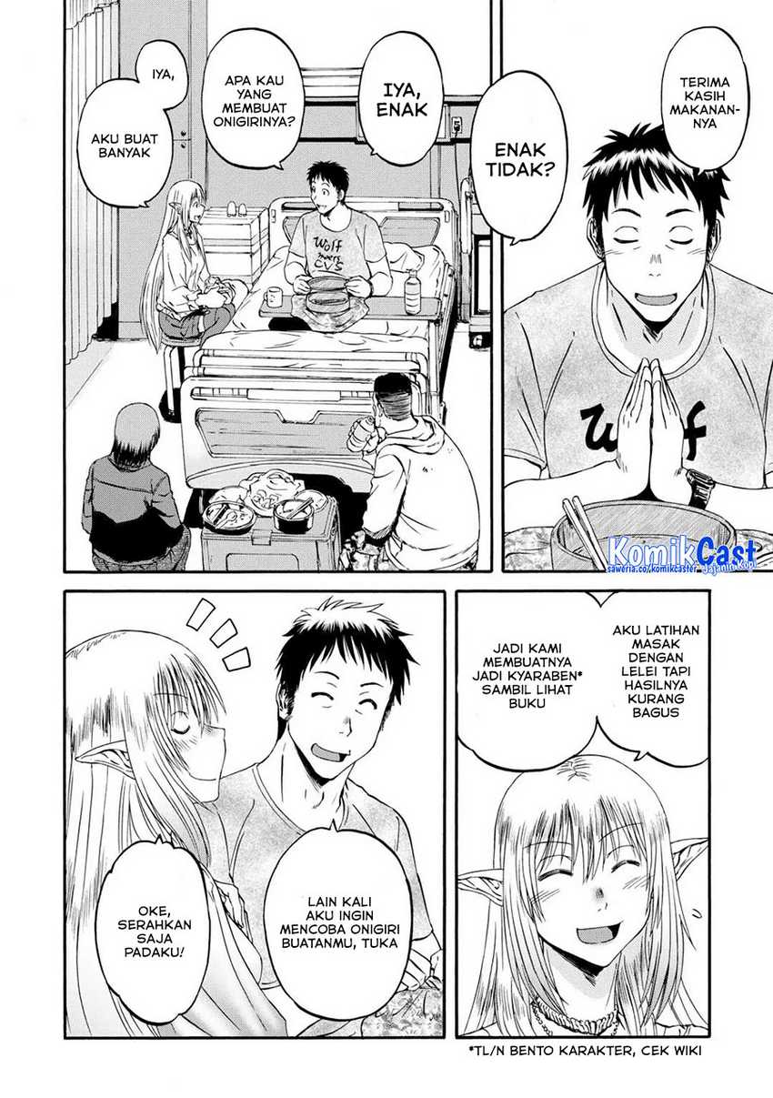 Gate – Jietai Kare no Chi nite Kaku Tatakeri Chapter 134 Gambar 7