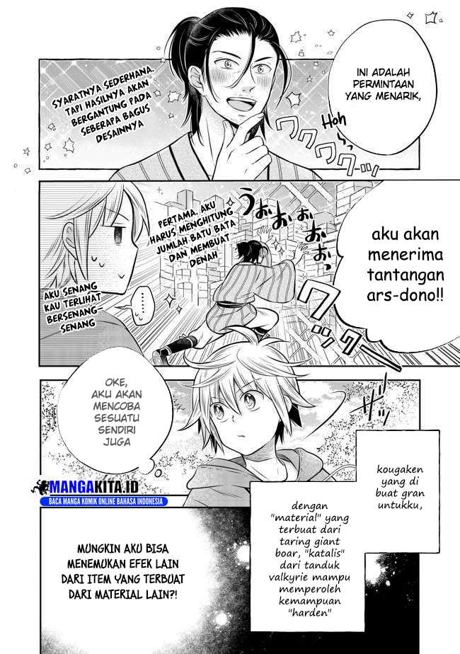 Isekai no Binbou Nouka ni Tensei Shitanode, Renga o Tsukutte Shiro o Tateru Koto ni Shimashita Chapter 10.1 Gambar 9