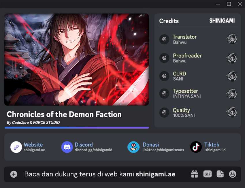 Komik Chronicles of the Demon Faction Chapter 84 gambar nomor 1