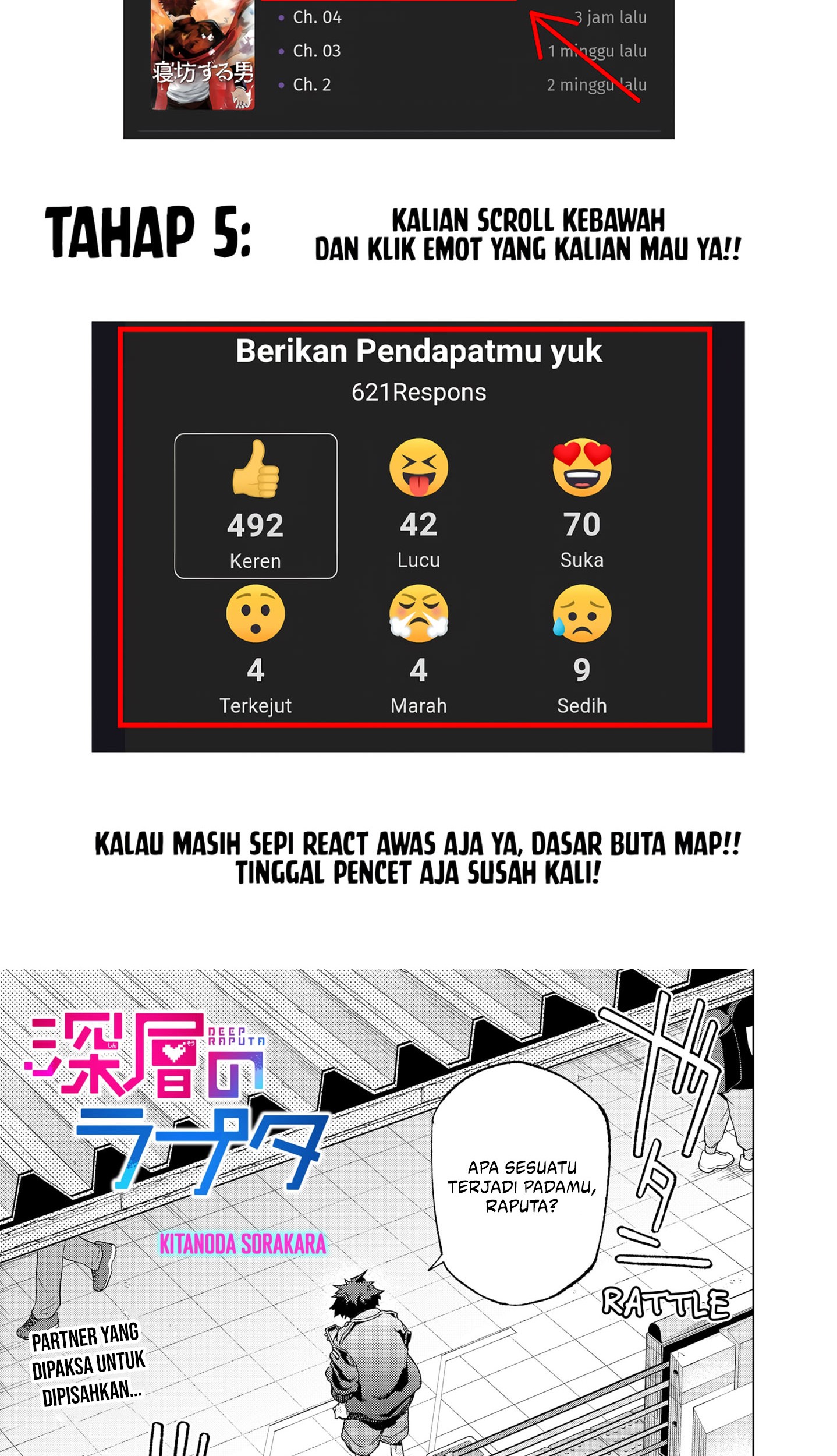 Shinsou no Raputa Chapter 14 Gambar 3