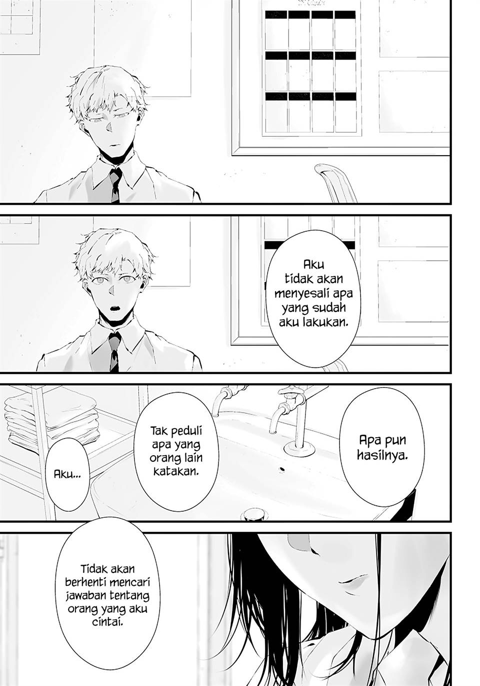 Tsurenai Hodo Aokute Azatoi Kurai ni Akai Chapter 16 Gambar 22