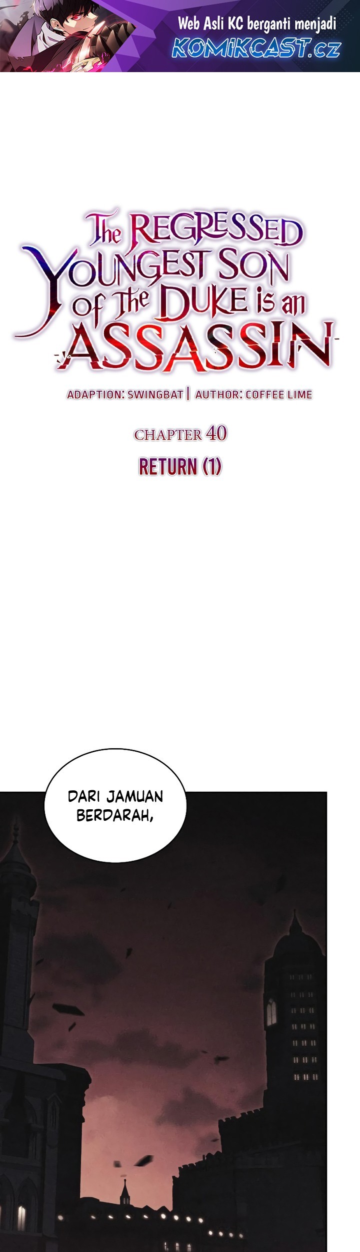 Manhwa The Regressed Son Of A Duke Is An Assassin Chapter 40 gambar nomor 2