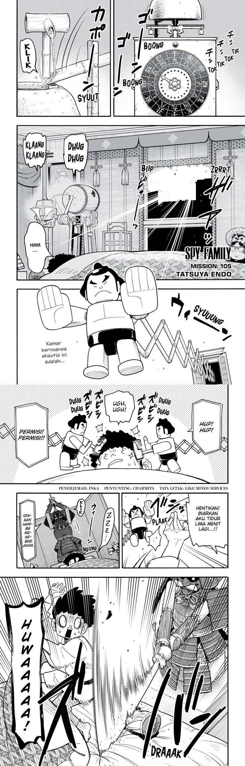 Komik Spy X Family Chapter 105 gambar nomor 1