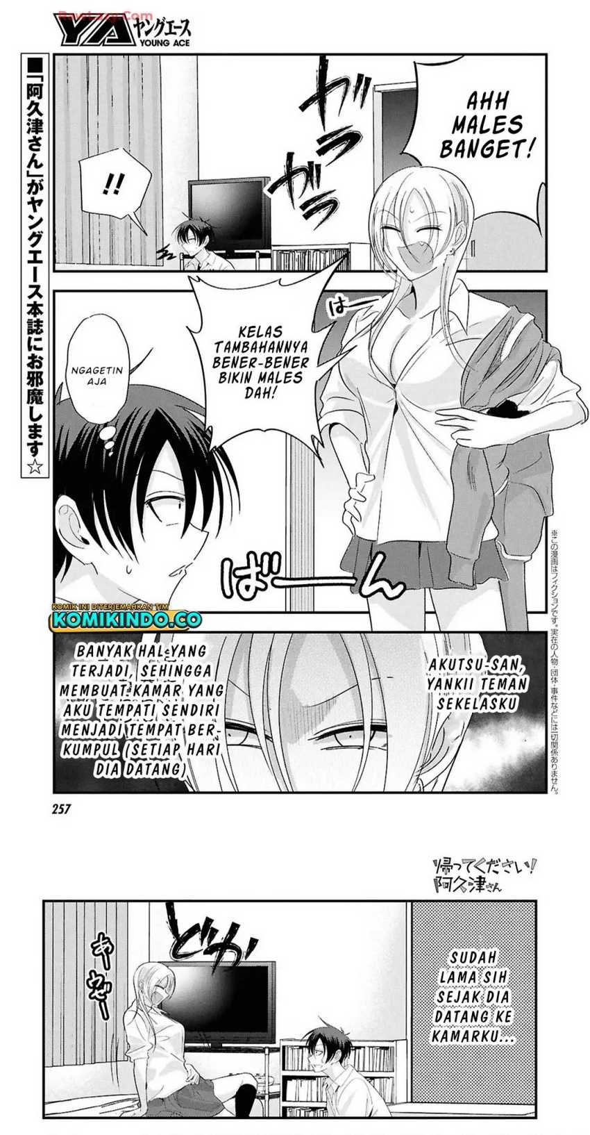 Manga Please Go Home, Akutsu-san! Chapter 183 gambar nomor 2