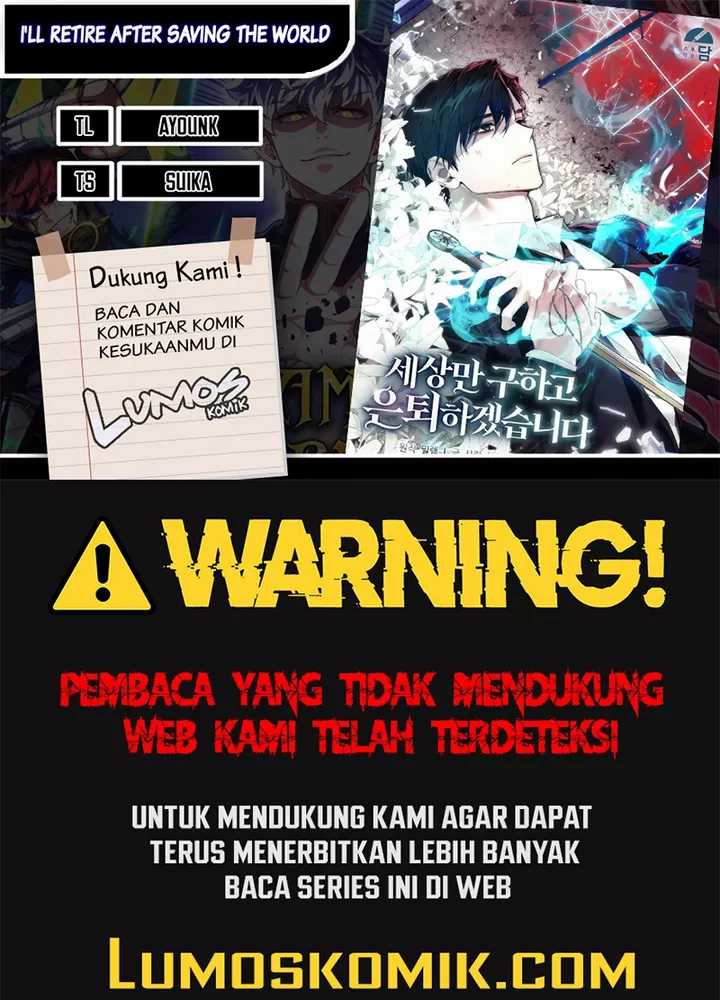 Komik I’ll Retire After Saving the World Chapter 32 gambar nomor 1