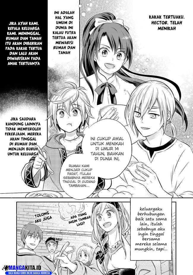 Isekai no Binbou Nouka ni Tensei Shitanode, Renga o Tsukutte Shiro o Tateru Koto ni Shimashita Chapter 10.2 Gambar 5