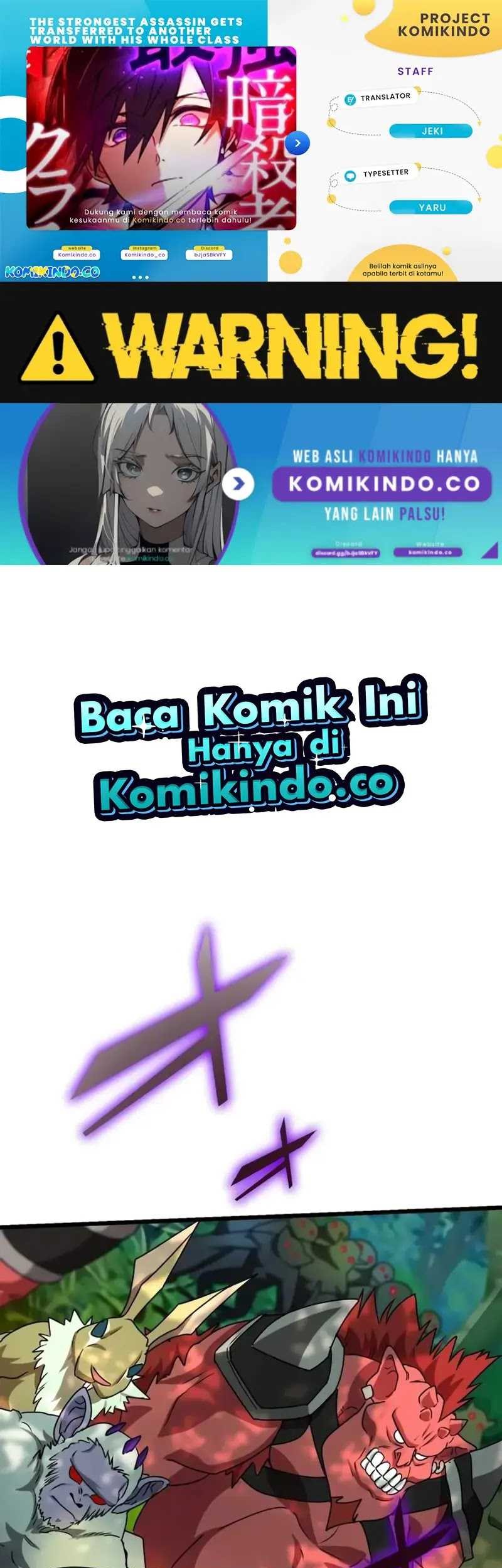 Komik The strongest assassin gets transferred to another world with his whole class Chapter 53 gambar nomor 1