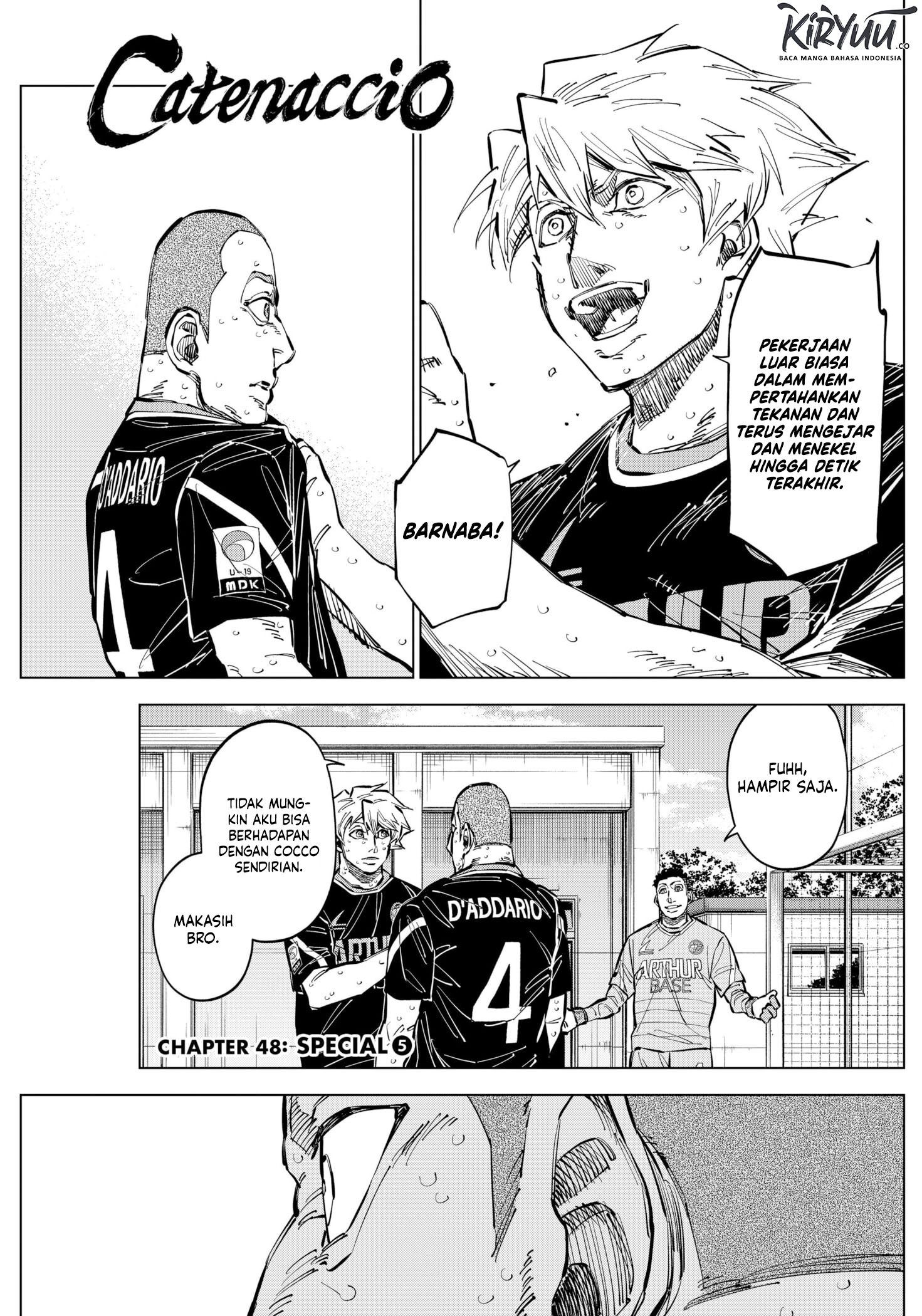 Manga Catenaccio Chapter 48 gambar nomor 2