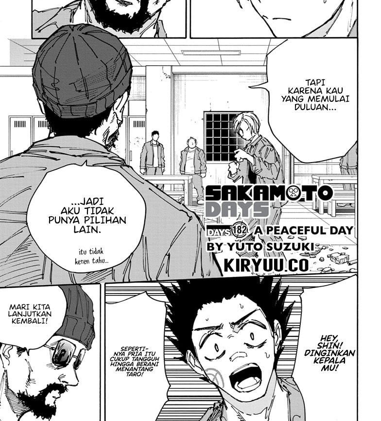 Sakamoto Days Chapter 182 Gambar 3
