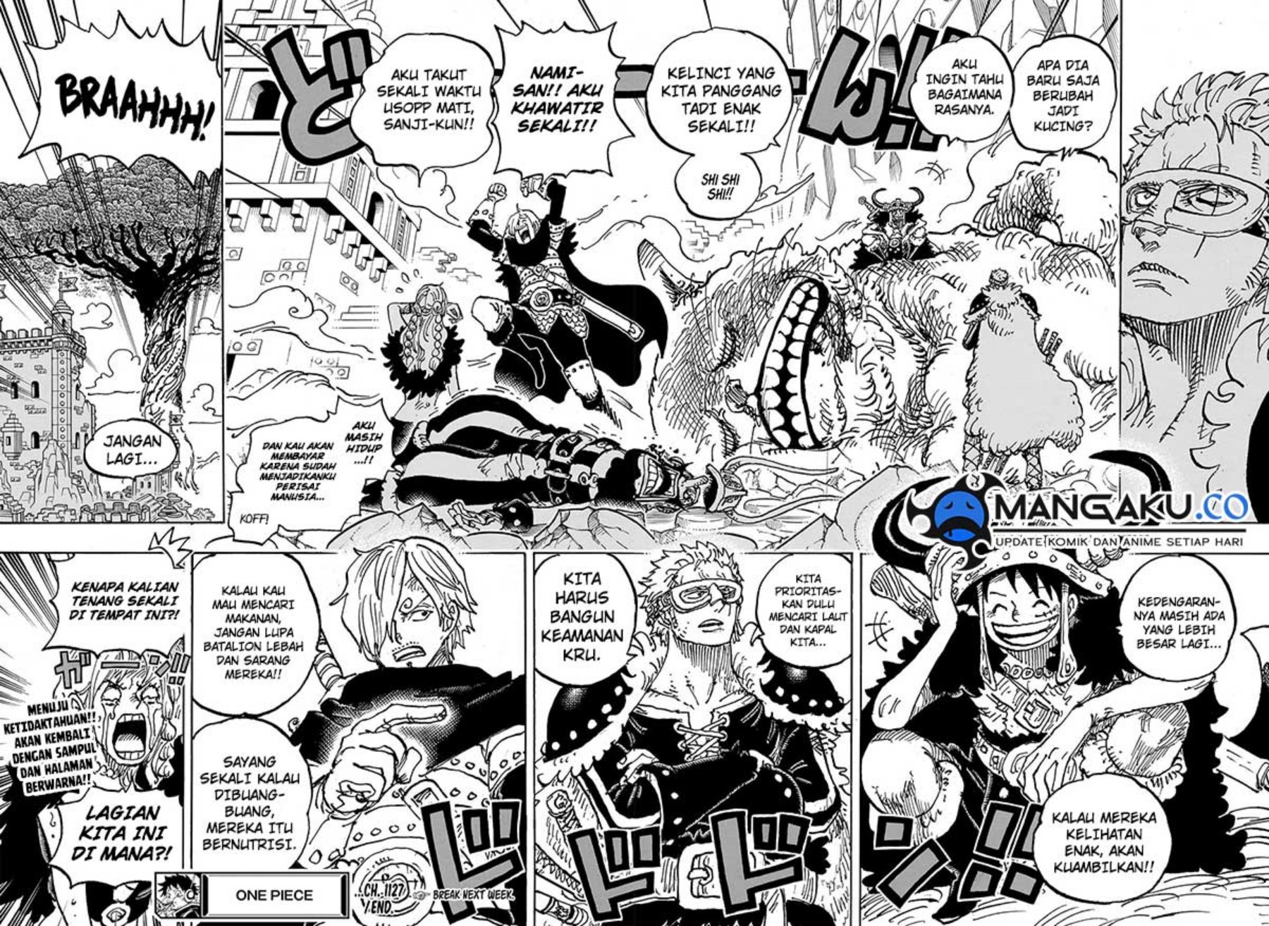 One Piece Chapter 1127 Gambar 14