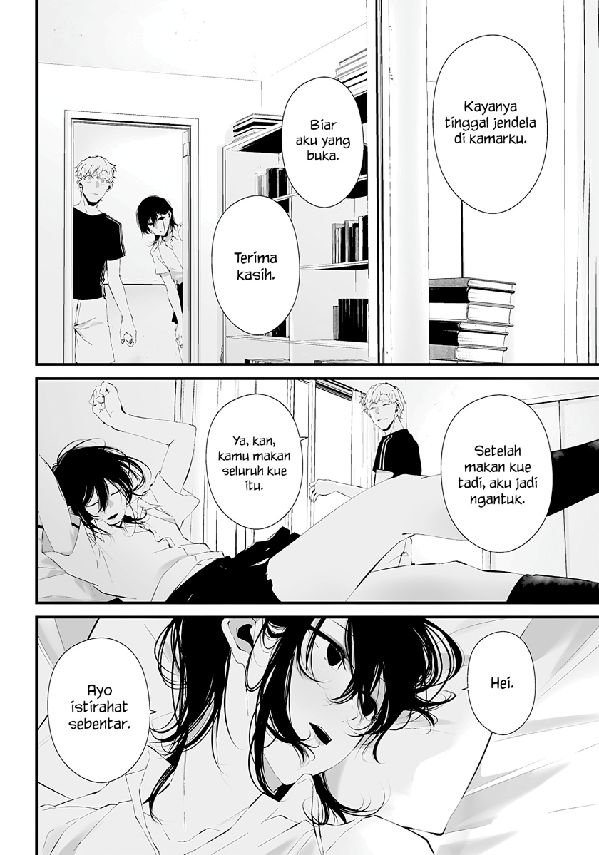 Tsurenai Hodo Aokute Azatoi Kurai ni Akai Chapter 18 Gambar 8