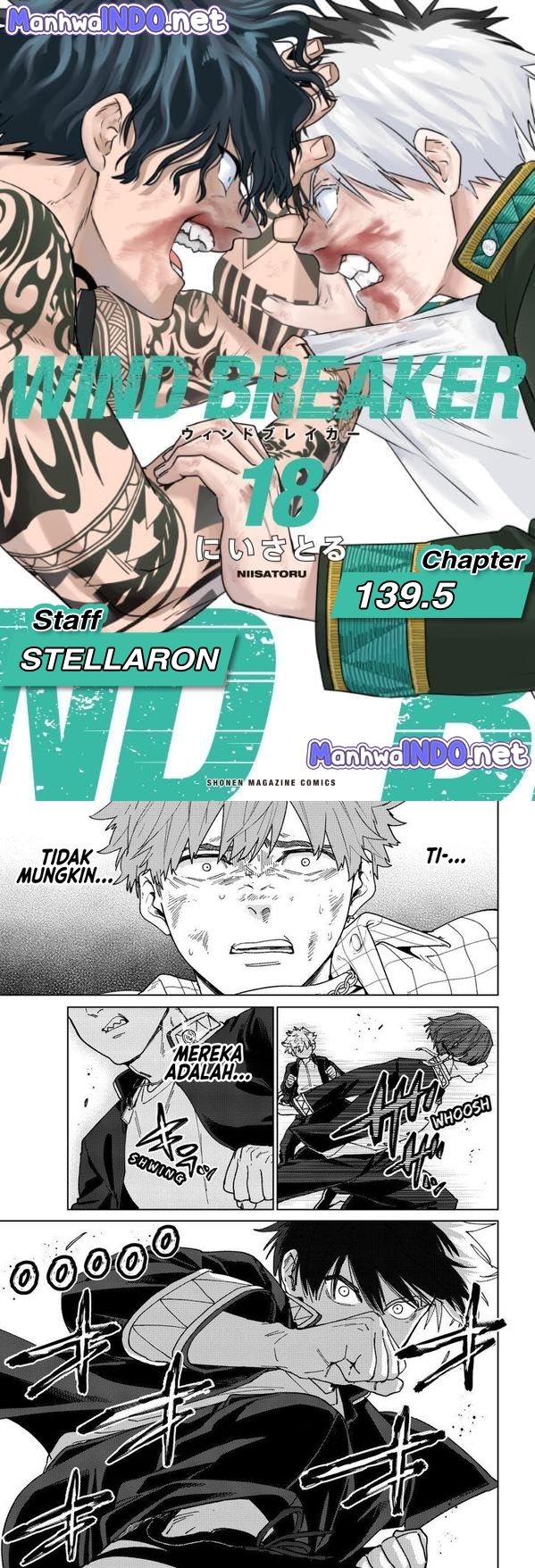Komik Wind Breaker (NII Satoru) Chapter 139.5 gambar nomor 1