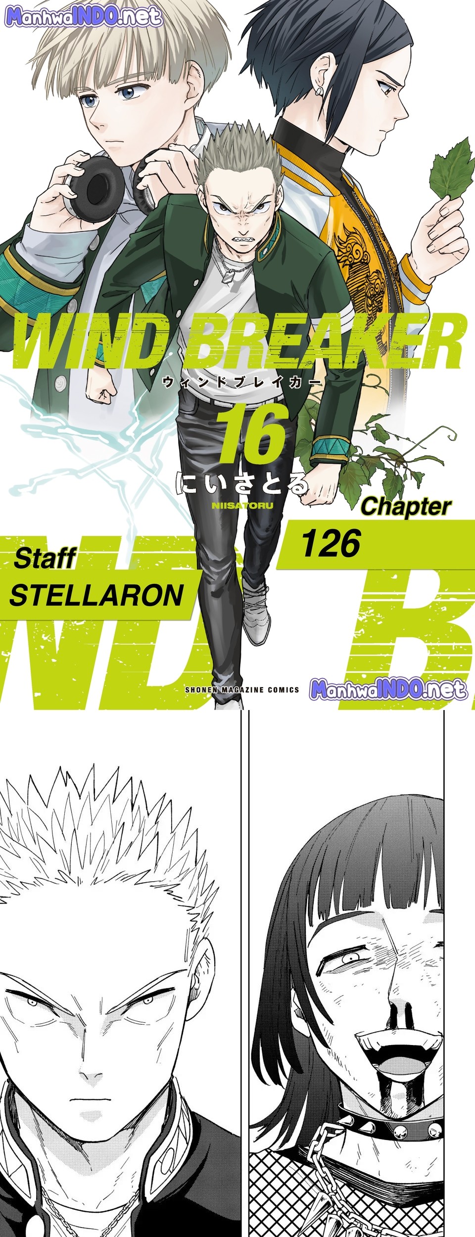 Komik Wind Breaker (NII Satoru) Chapter 126 gambar nomor 1