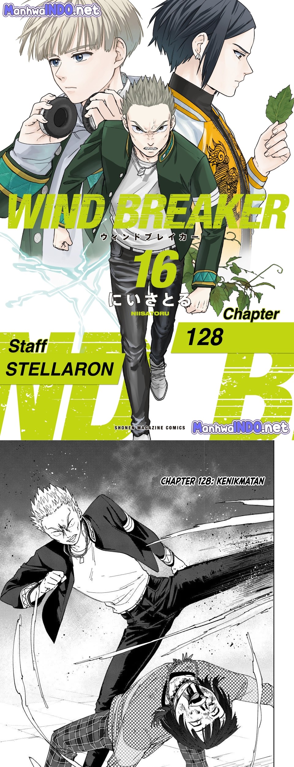 Komik Wind Breaker (NII Satoru) Chapter 128 gambar nomor 1