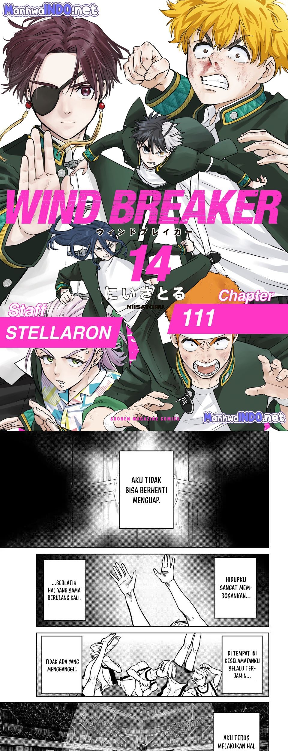 Komik Wind Breaker (NII Satoru) Chapter 111 gambar nomor 1