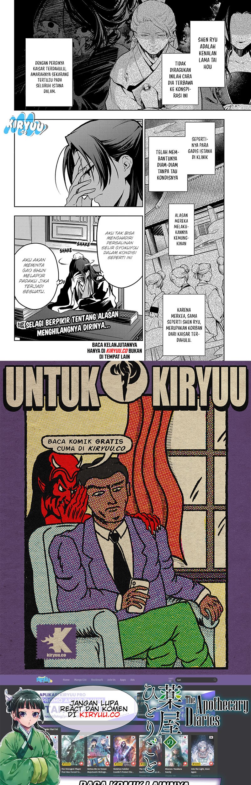 Kusuriya no Hitorigoto Chapter 75.1 Gambar 23