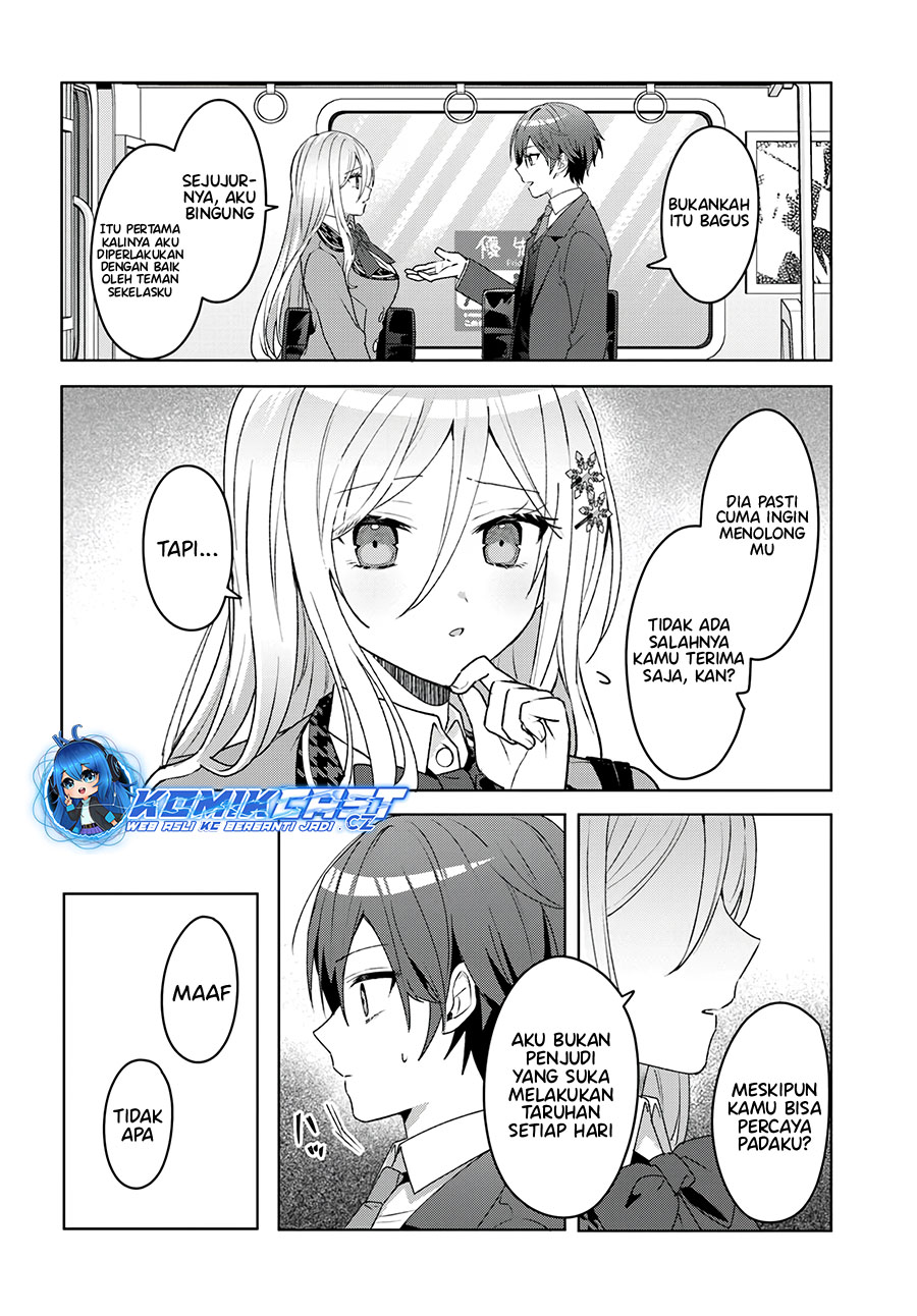 Takou no Hiki wo Tasuketara, Otomodachi kara Hajimeru Koto ni narimashita (After Helping “Ice Princess” from Another School, I Decided to Start As a Friend) Chapter 02.2 Gambar 8