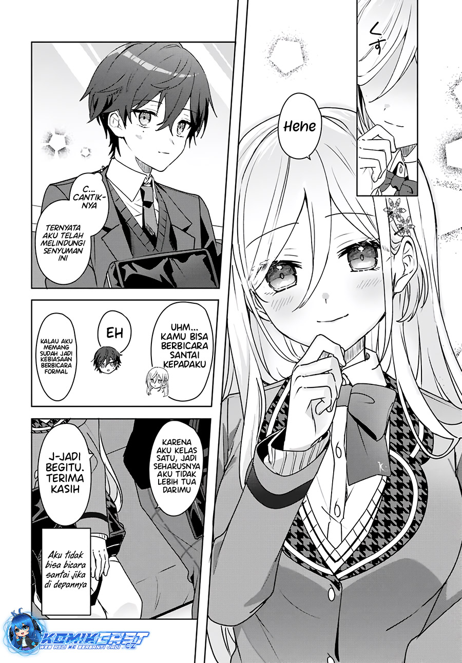 Takou no Hiki wo Tasuketara, Otomodachi kara Hajimeru Koto ni narimashita (After Helping “Ice Princess” from Another School, I Decided to Start As a Friend) Chapter 01.2 Gambar 6