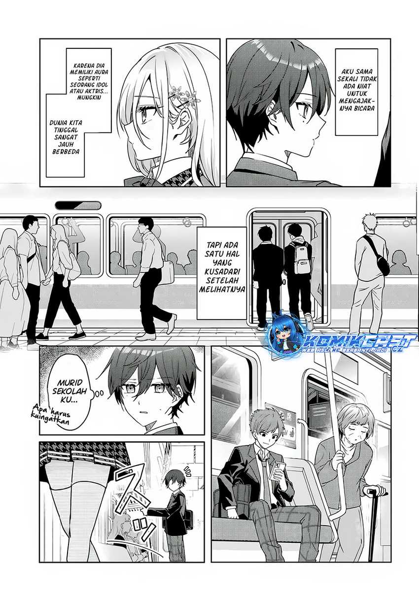 Takou no Hiki wo Tasuketara, Otomodachi kara Hajimeru Koto ni narimashita (After Helping “Ice Princess” from Another School, I Decided to Start As a Friend) Chapter 01.1 Gambar 7