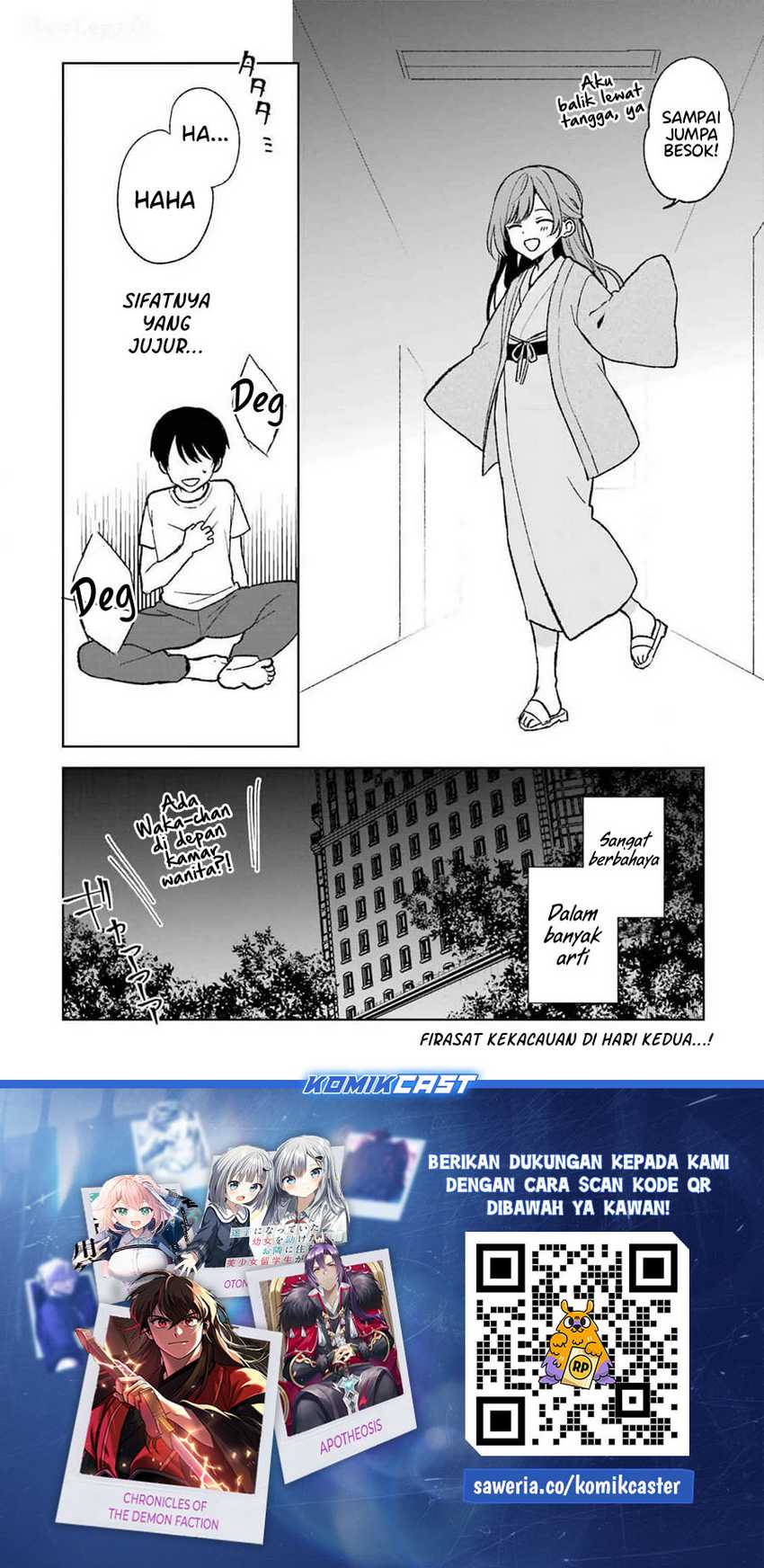 Chikan Saresou ni Natteiru S-kyuu Bishoujo wo Tasuketara Tonari no Seki no Osanajimi datta Chapter 60 Gambar 18