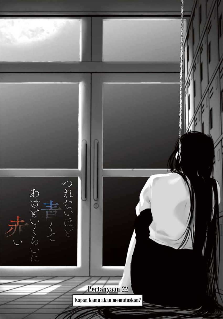 Tsurenai Hodo Aokute Azatoi Kurai ni Akai Chapter 22 Gambar 3