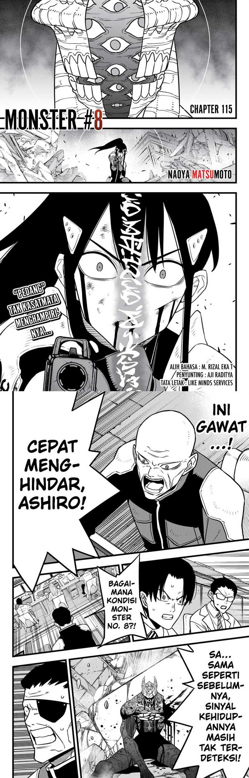 Komik 8Kaijuu Chapter 115 gambar nomor 1