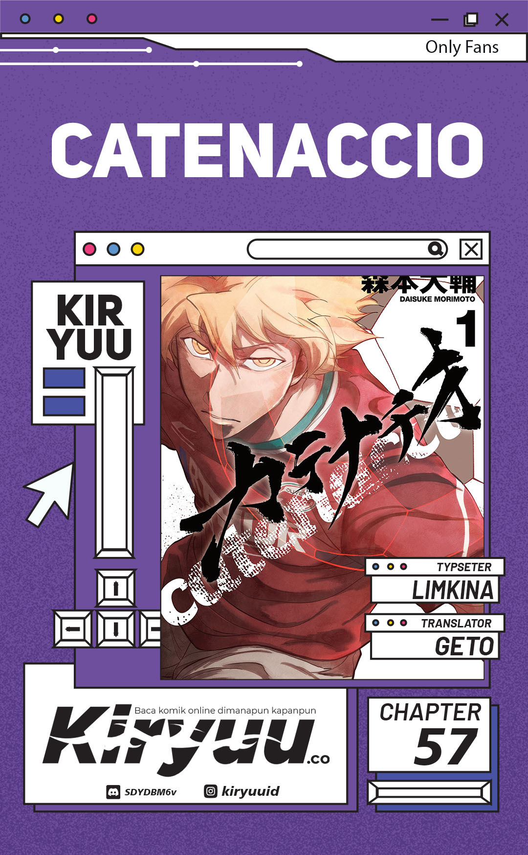 Komik Catenaccio Chapter 57 gambar nomor 1