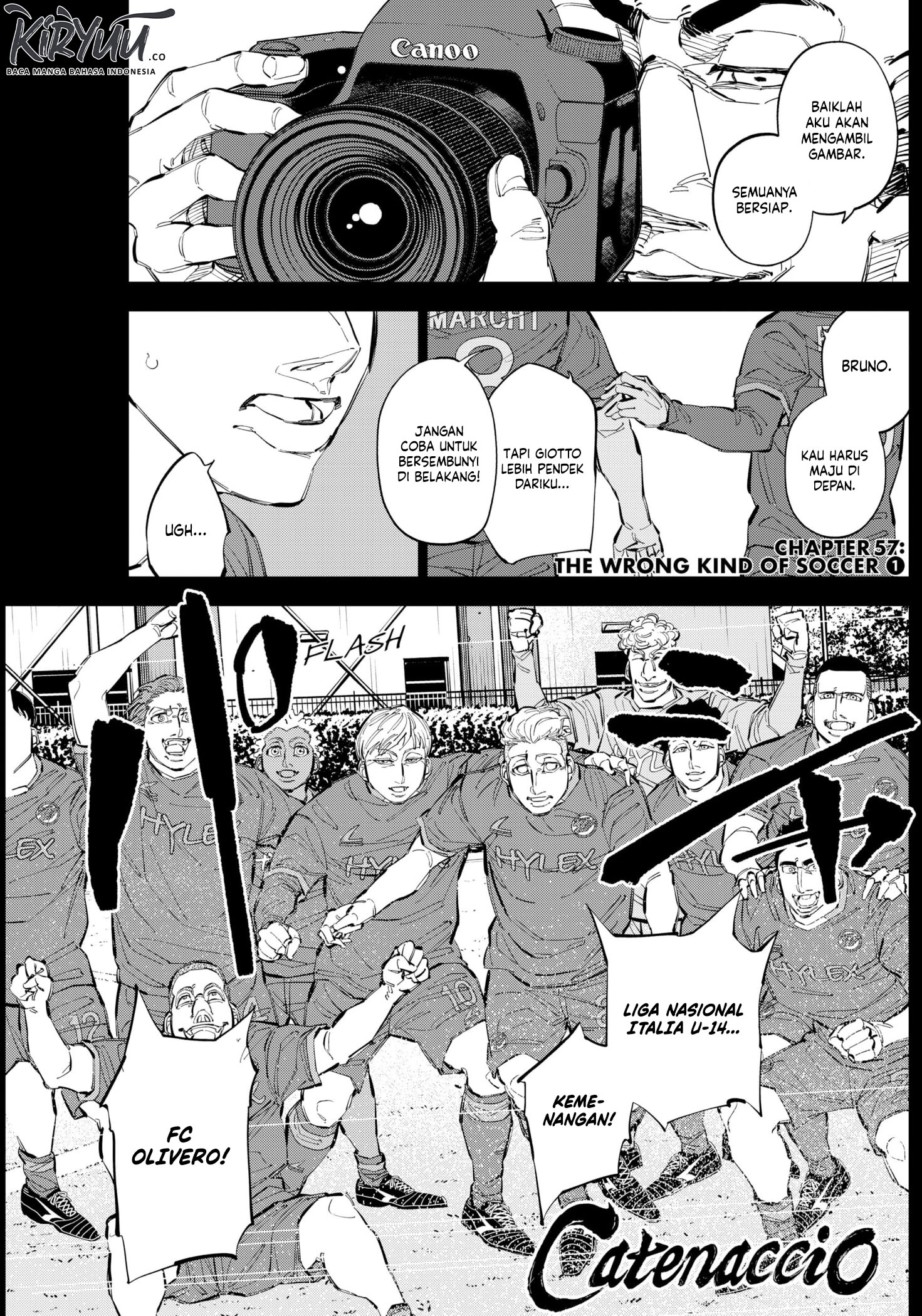 Manga Catenaccio Chapter 57 gambar nomor 2
