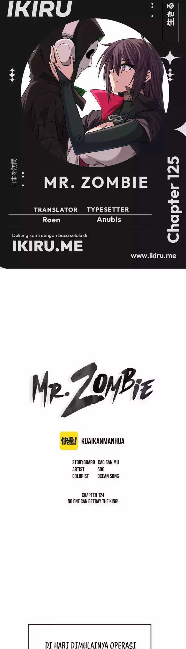 Komik Mr. Zombie Chapter 124 gambar nomor 1