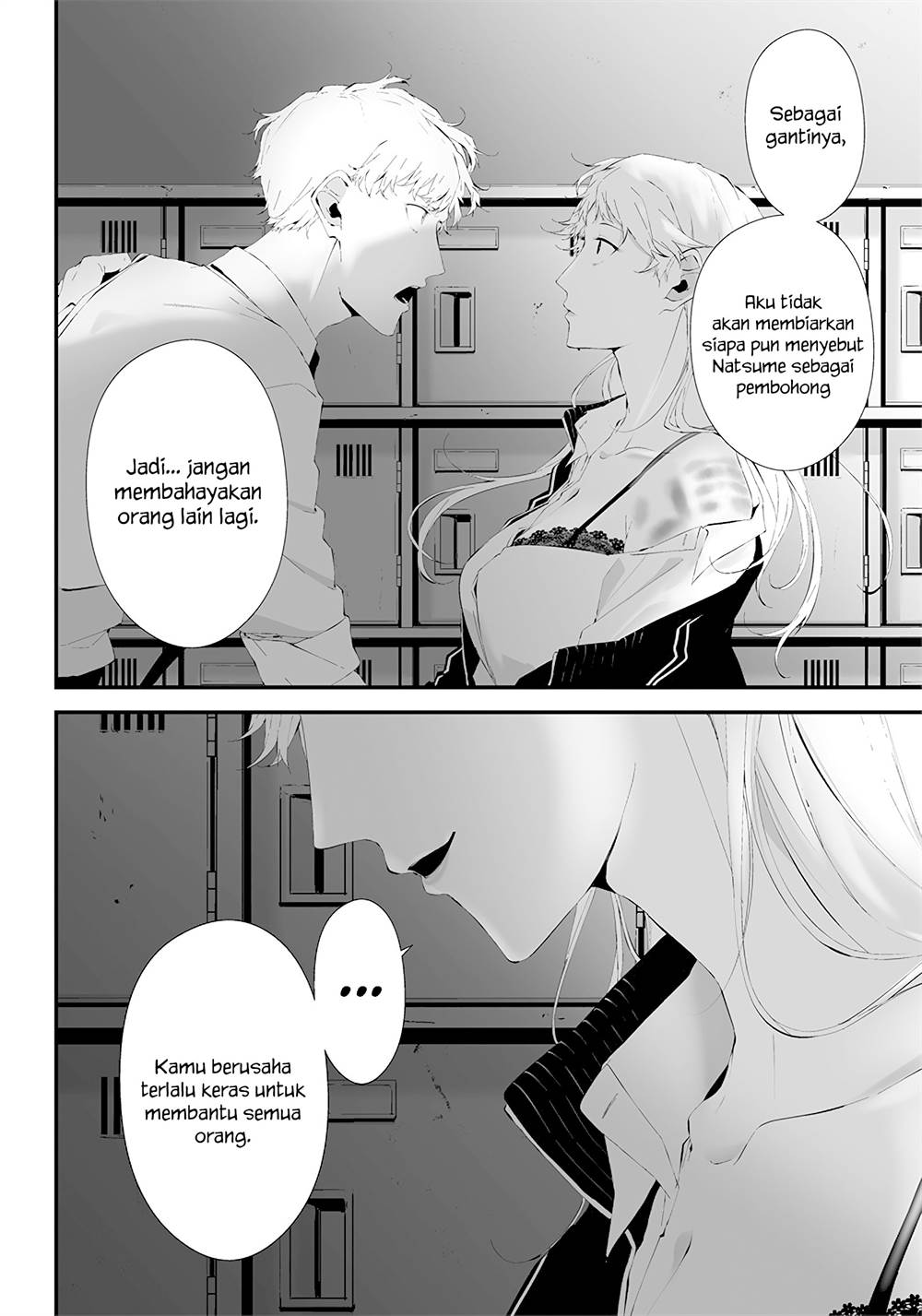 Tsurenai Hodo Aokute Azatoi Kurai ni Akai Chapter 23.5 Gambar 10