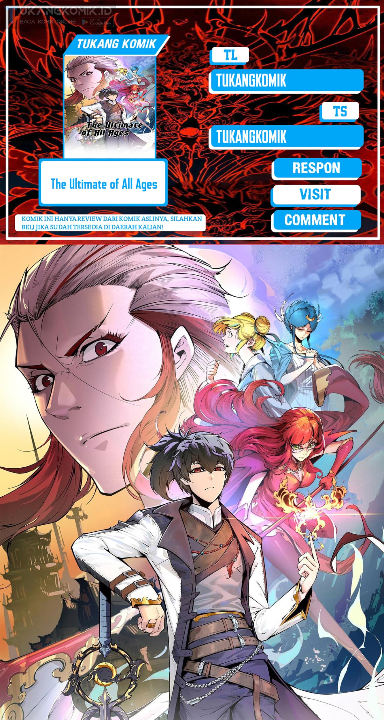 Komik The Ultimate of All Ages Chapter 349 gambar nomor 1