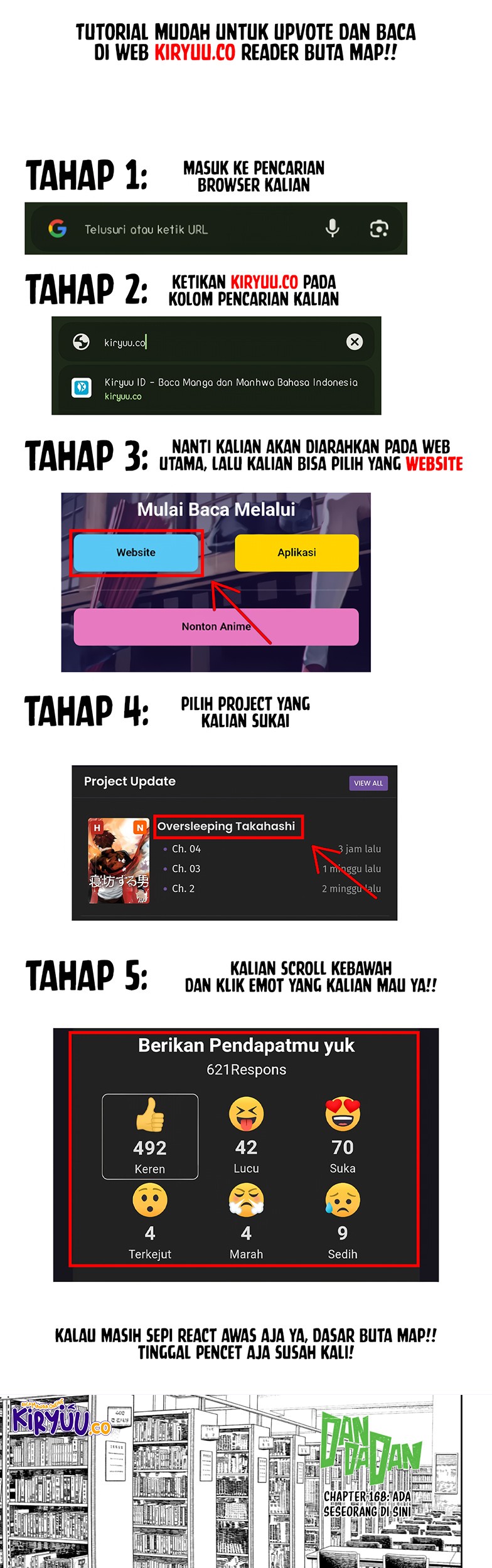 Manga DANDADAN Chapter 168 gambar nomor 2