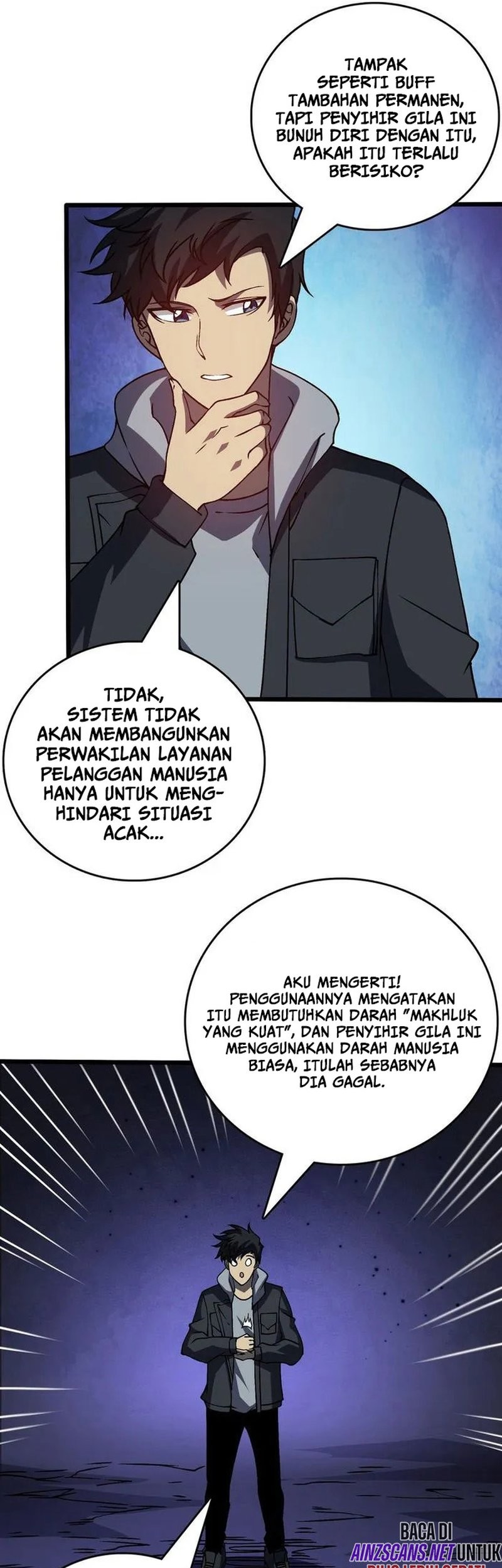 I Become Invincible Black Dragon Boss At The Start Chapter 24 Gambar 33