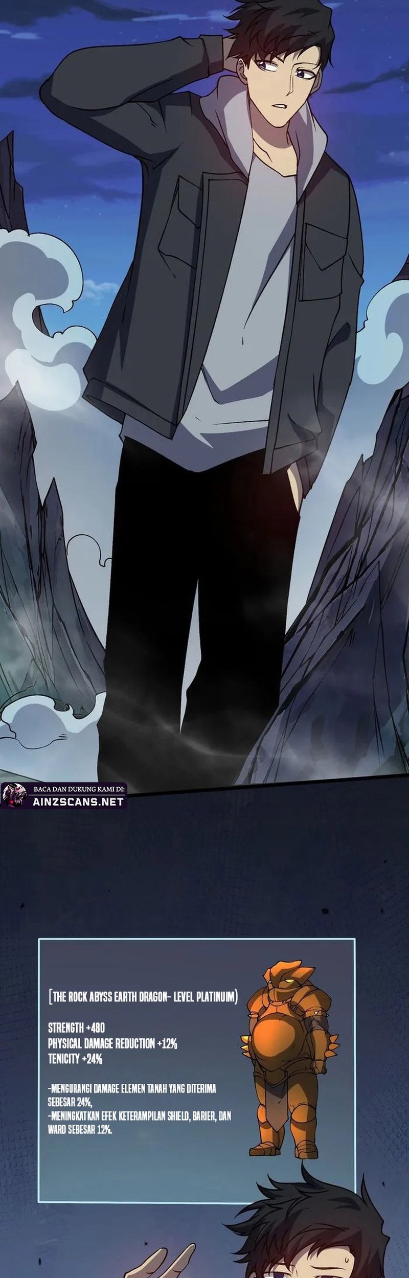 I Become Invincible Black Dragon Boss At The Start Chapter 24 Gambar 8