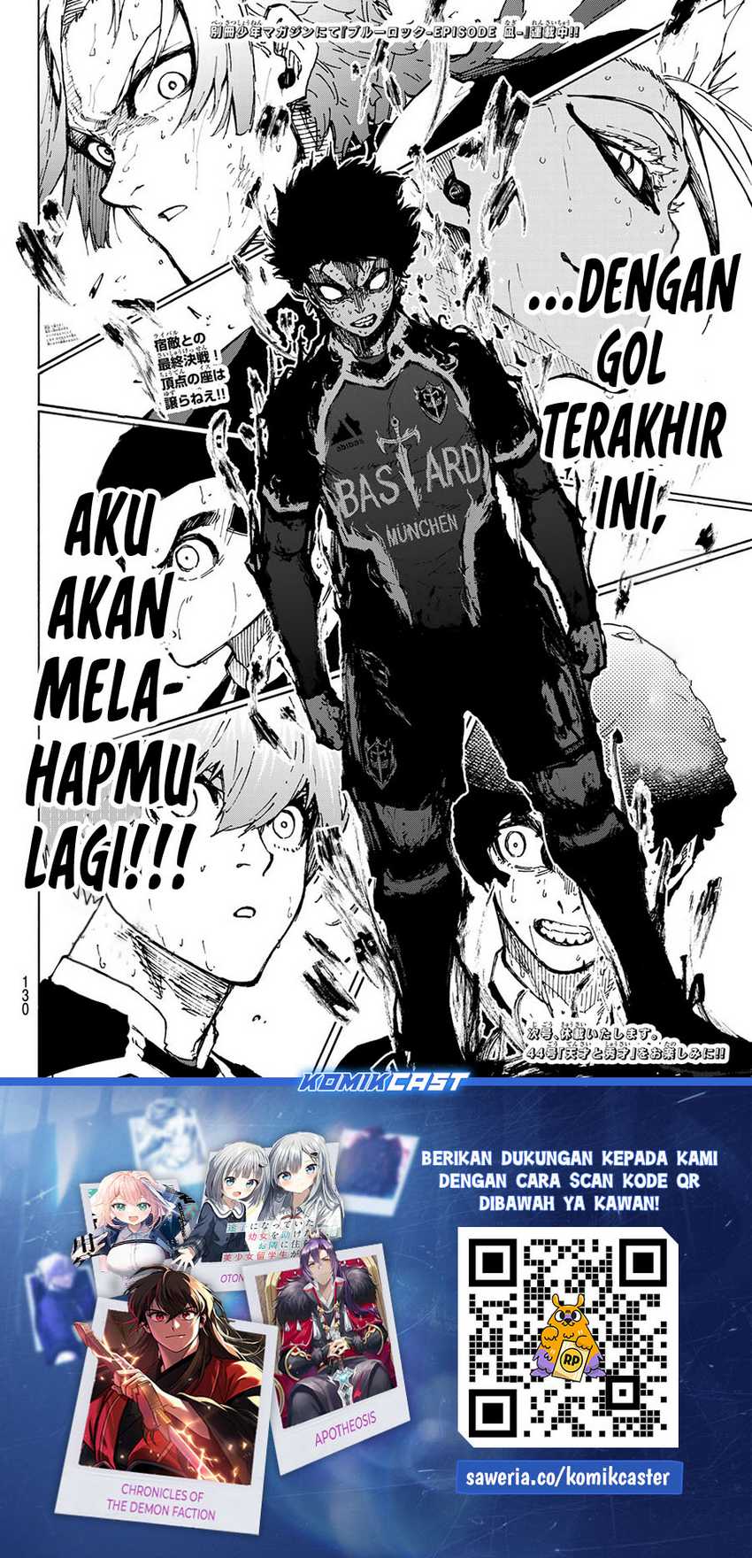 Blue Lock Chapter 276 Gambar 19